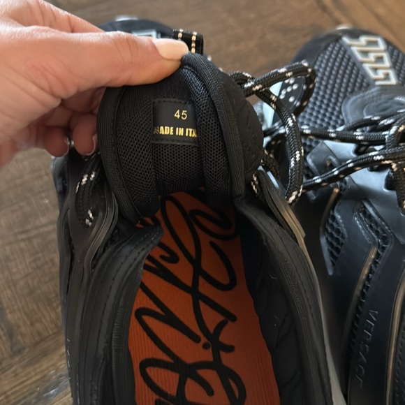 Versace Men’s Sneakers - Chaim Reaction, black, size 45 - Picture 10 of 10